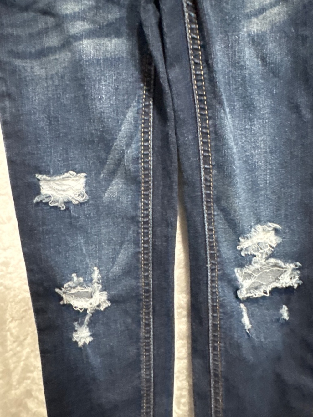 Wonder nation pull on leggings jeans blue denim size 6-6X - Picture 3 of 5